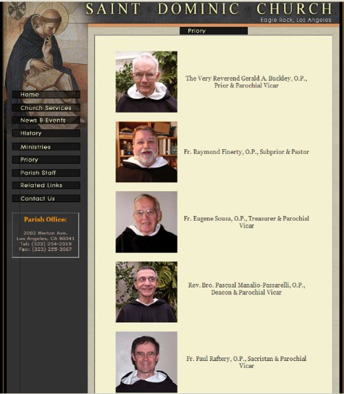 Eagle Rock Domincans 2005